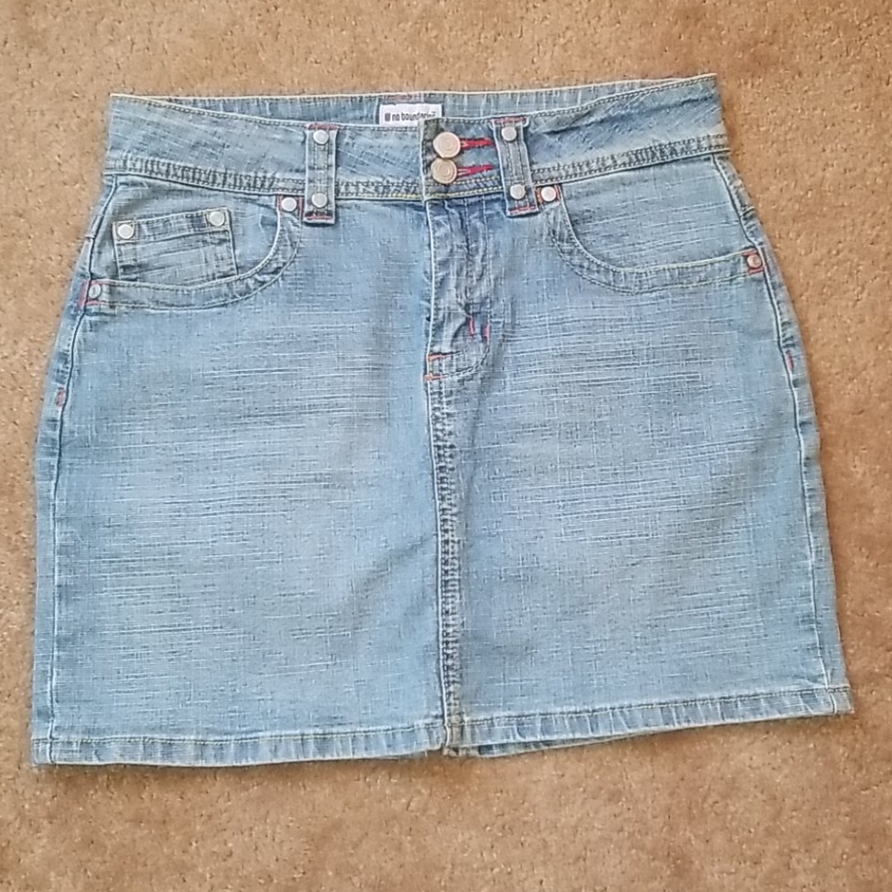 Denim skirt